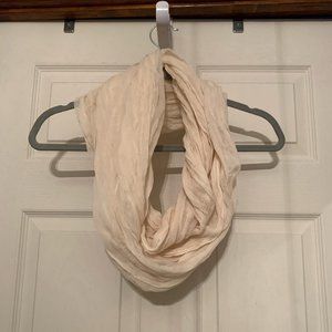 Cream Infinity Scarf - OS